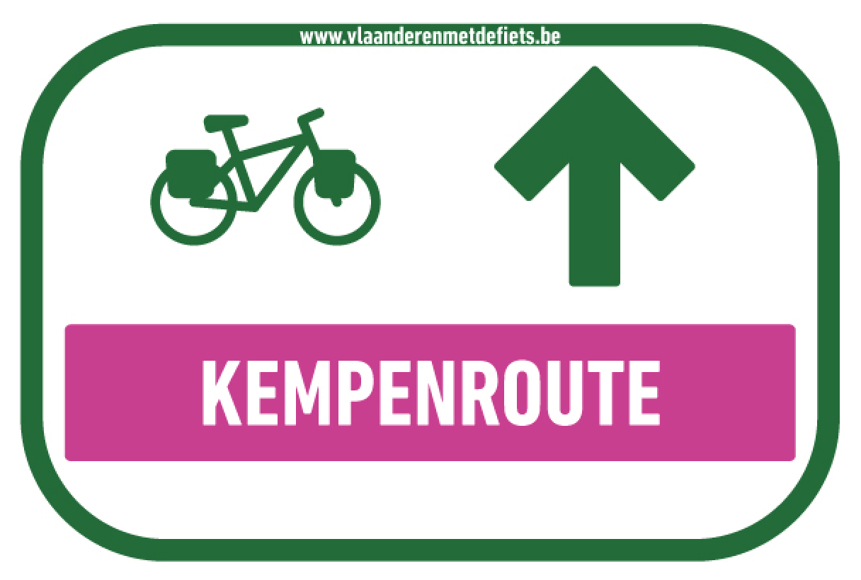 Sign Kempen Route