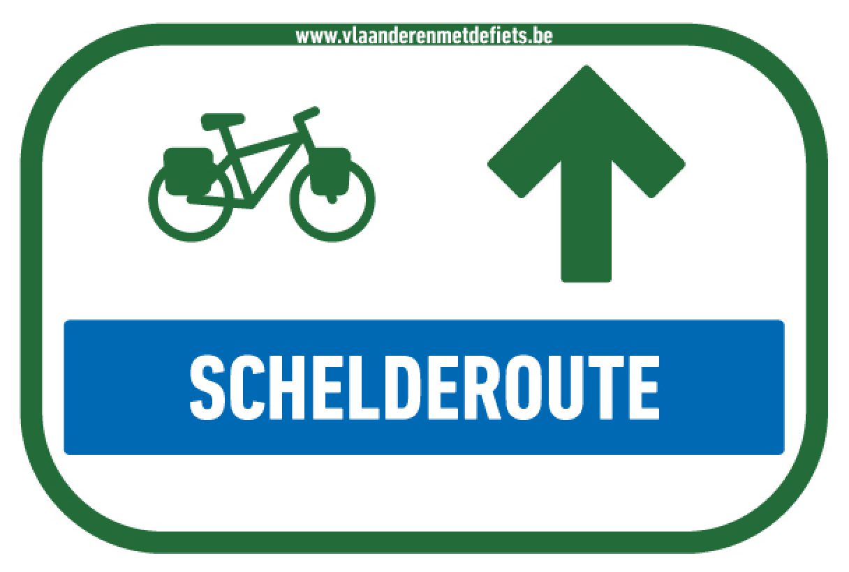 Sign Scheldt Route